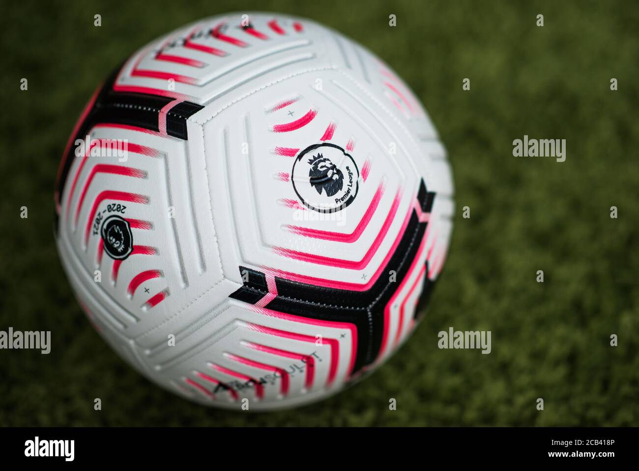 Nike Premier League Flight Football 2020/21 Stockfoto