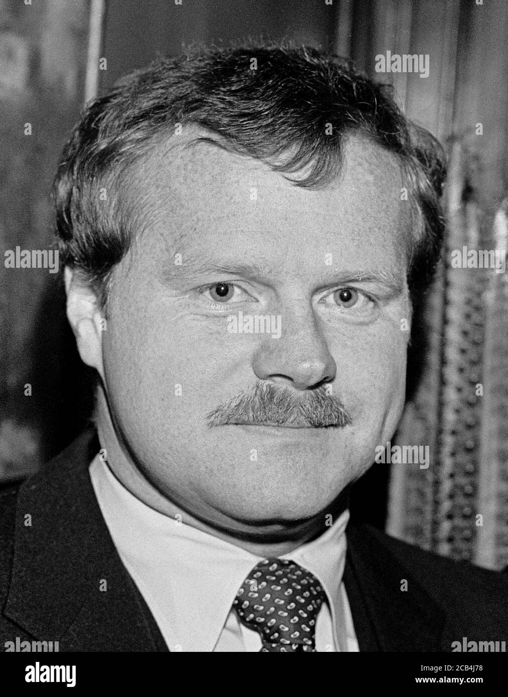 San Francisco Sheriff von 1980 bis 2012, Michael Hennessy, März 1981 Stockfoto