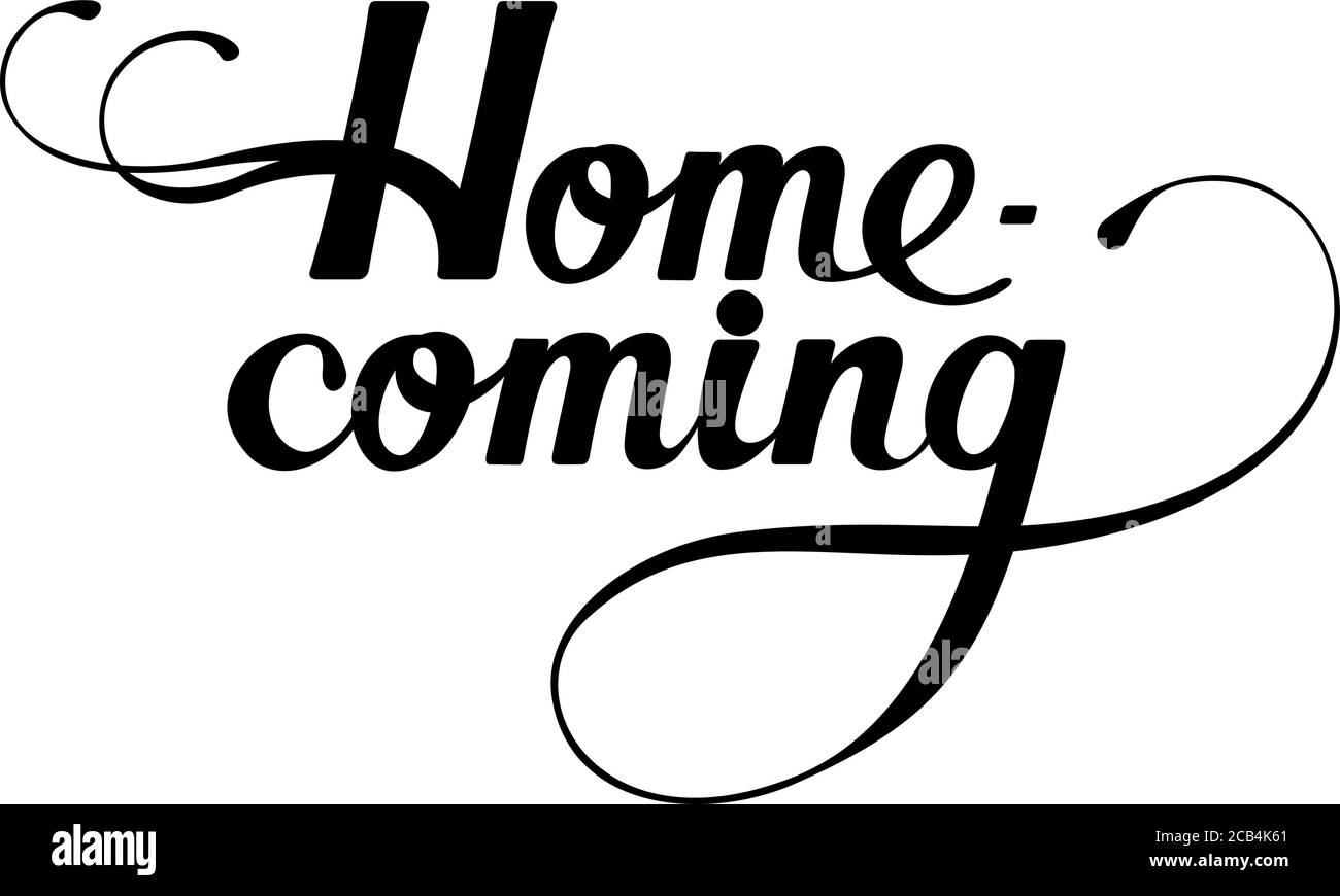 Benutzerdefinierte Kalligraphie Text Stock Vektor