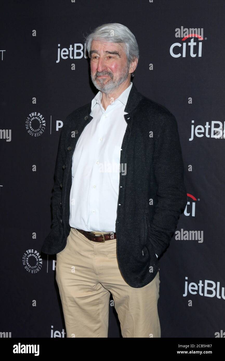 LOS ANGELES - MAR 16: Sam Waterston beim PaleyFest - 'Grace and Frankie' Event im Dolby Theater am 16. März 2019 in Los Angeles, CA Stockfoto