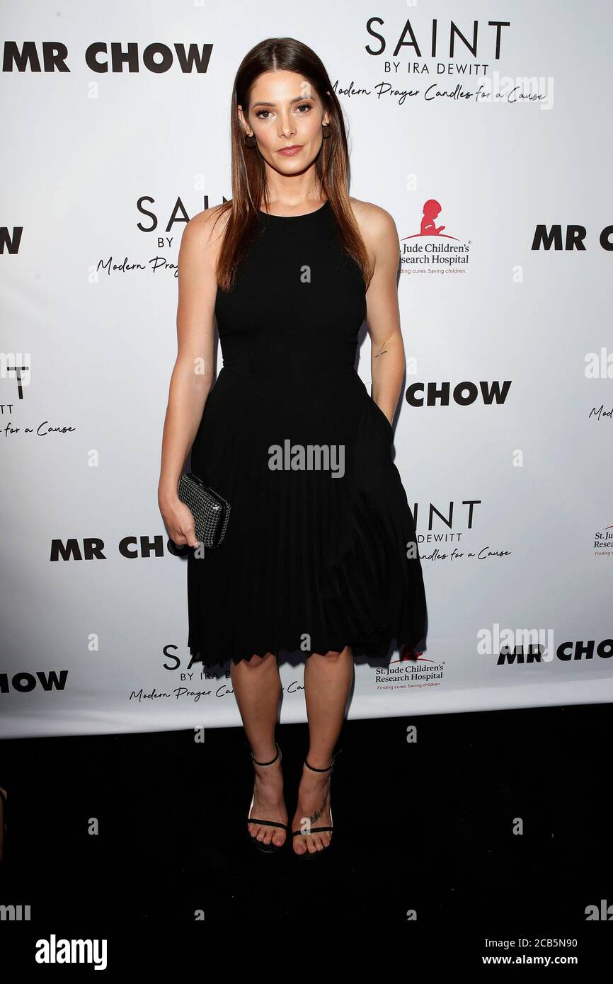 LOS ANGELES - 4. JUNI: Ashley Greene bei der SAINT Modern Prayer Candles for A Cause Start bei Mr. Chow am 4. Juni 2019 in Beverly Hills, CA Stockfoto