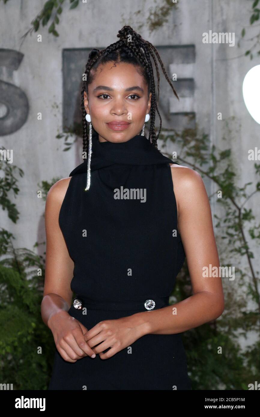 LOS ANGELES - Okt 21: Nesta Cooper bei der Apple TV+'s 'See' Premiere Screening im Village Theatre am 21. Oktober 2019 in Westwood, CA Stockfoto