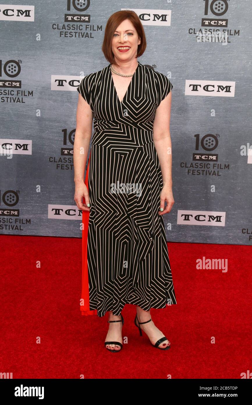 LOS ANGELES - APR 11: Genevieve McGillicuddy bei der TCM Classic Film Festival Gala 2019 - 'When Harry Met Sally' im TCL Chinese Theatre IMAX am 11. April 2019 in Los Angeles, CA Stockfoto