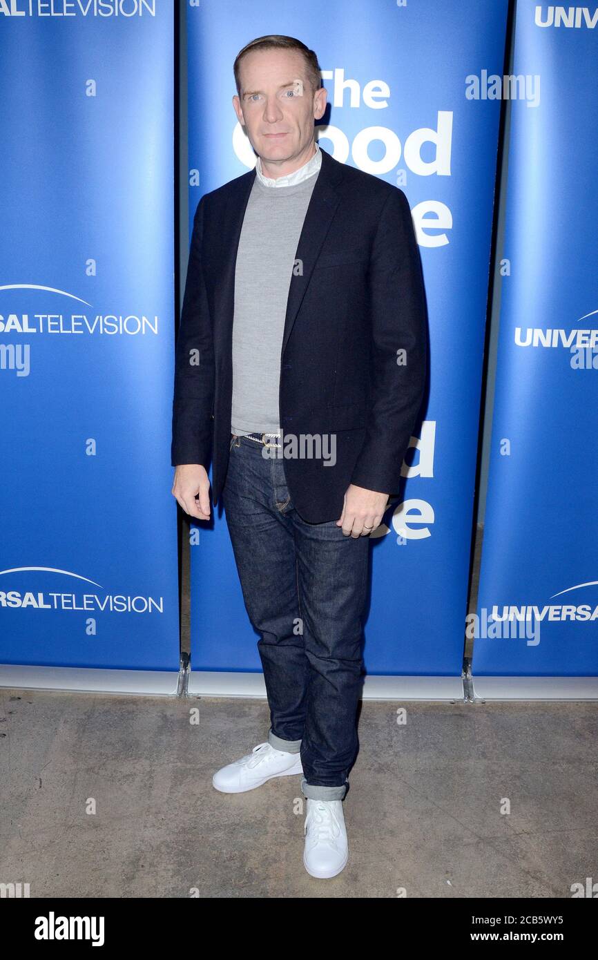 LOS ANGELES - JUN 17: Marc Evan Jackson beim "The Good Place" FYC Panel im UCB Sunset Theater am 17. Juni 2019 in Los Angeles, CA Stockfoto
