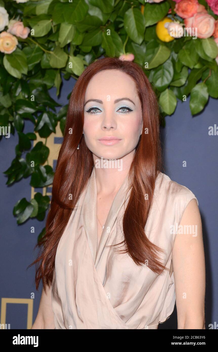 LOS ANGELES - SEP 22: Ksenia Solo bei der Walt Disney Television Emmy Party im Otium am 22. September 2019 in Los Angeles, CA Stockfoto