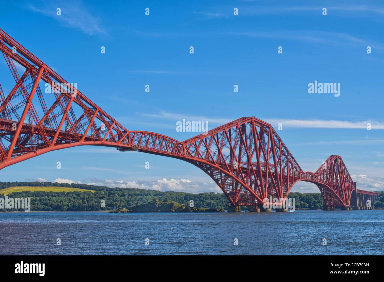Firth of Forth Railway Bridge Stockfoto