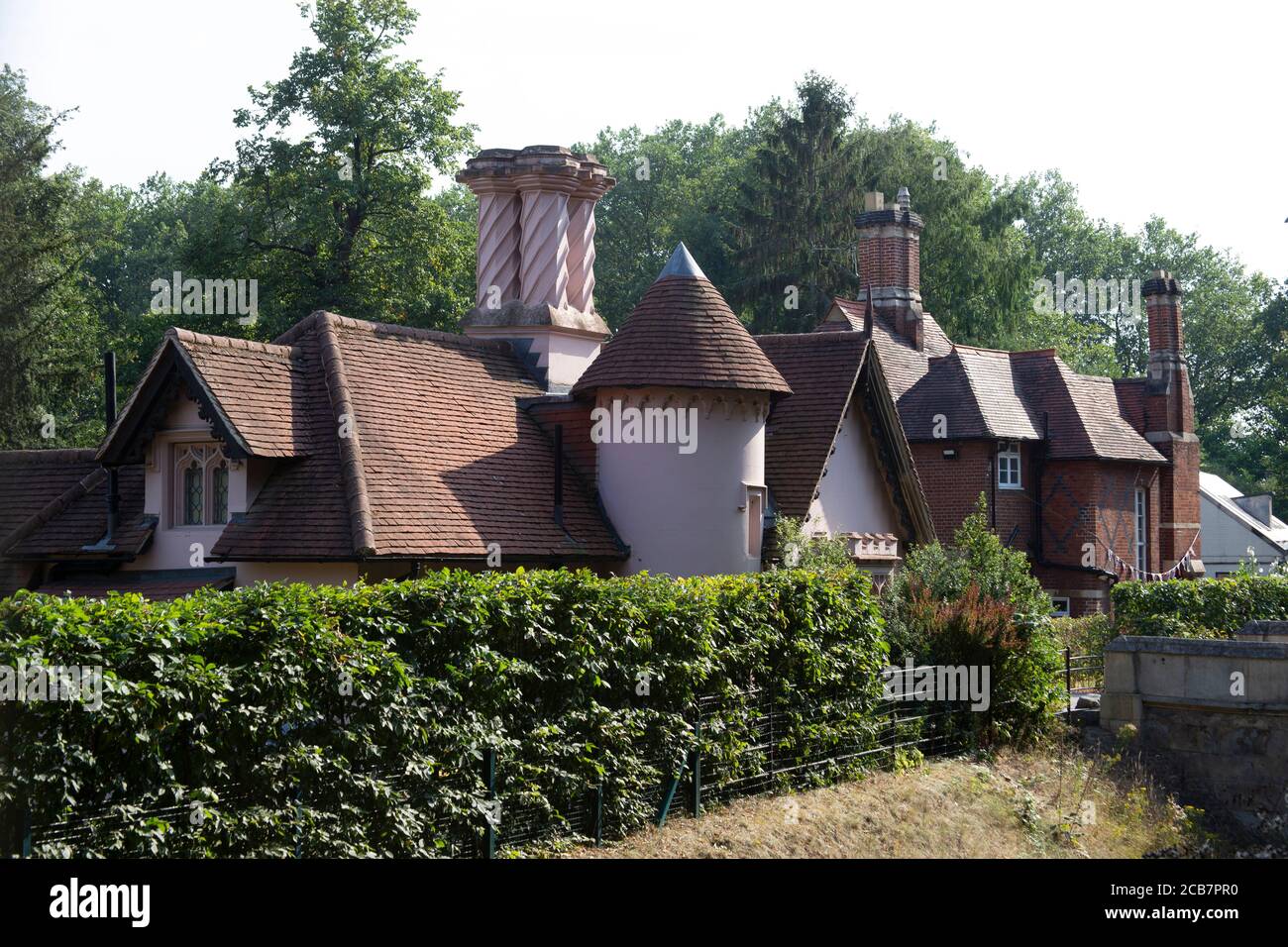Gebäude des Fulham Palace, ehemalige Residenz des Bischofs von London, Fulham SW6 Stockfoto