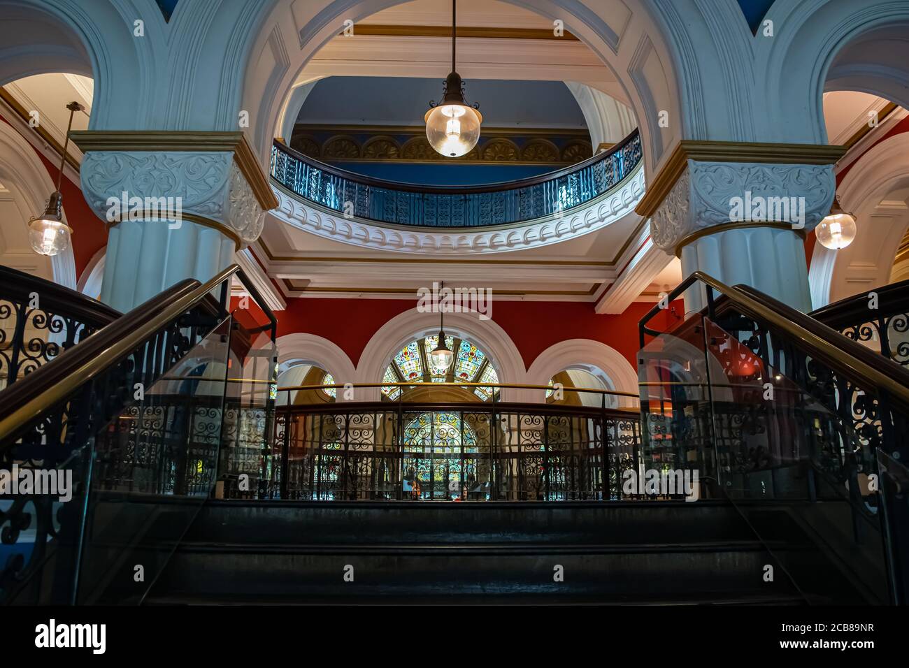 Innenarchitektur vom Einkaufszentrum in Sidney, Australien, 2019 Stockfoto