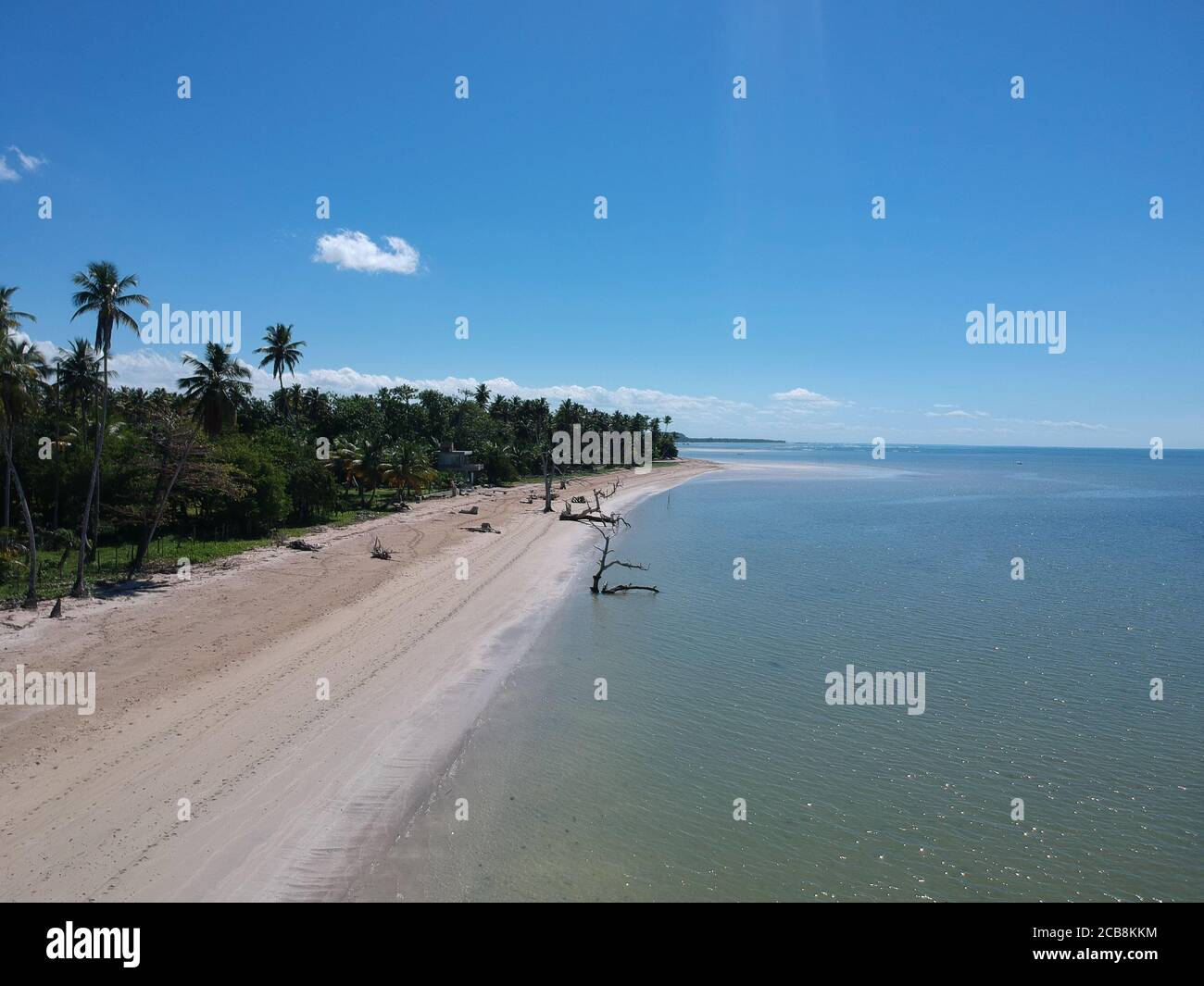 Sonniger Tag im Paradies Stockfoto