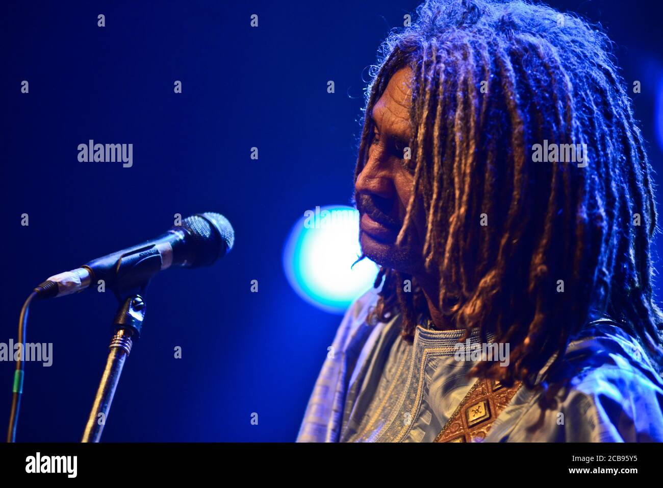 Tinariwen, tuareg Blues und Rockband aus Mali Stockfoto