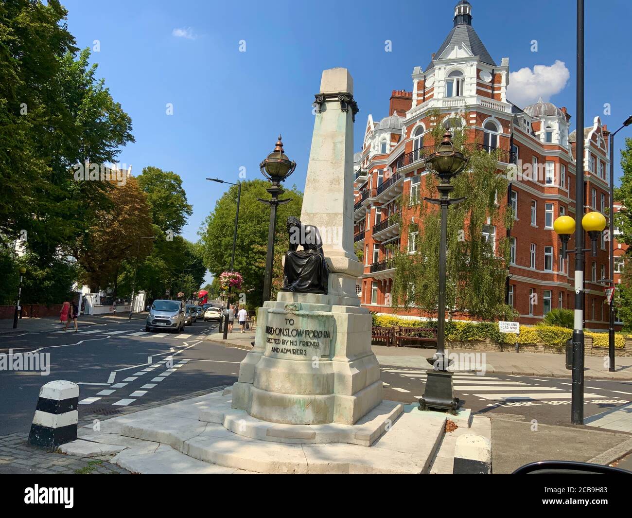Abbey Road, London, NW8, St John's Wood Stockfoto