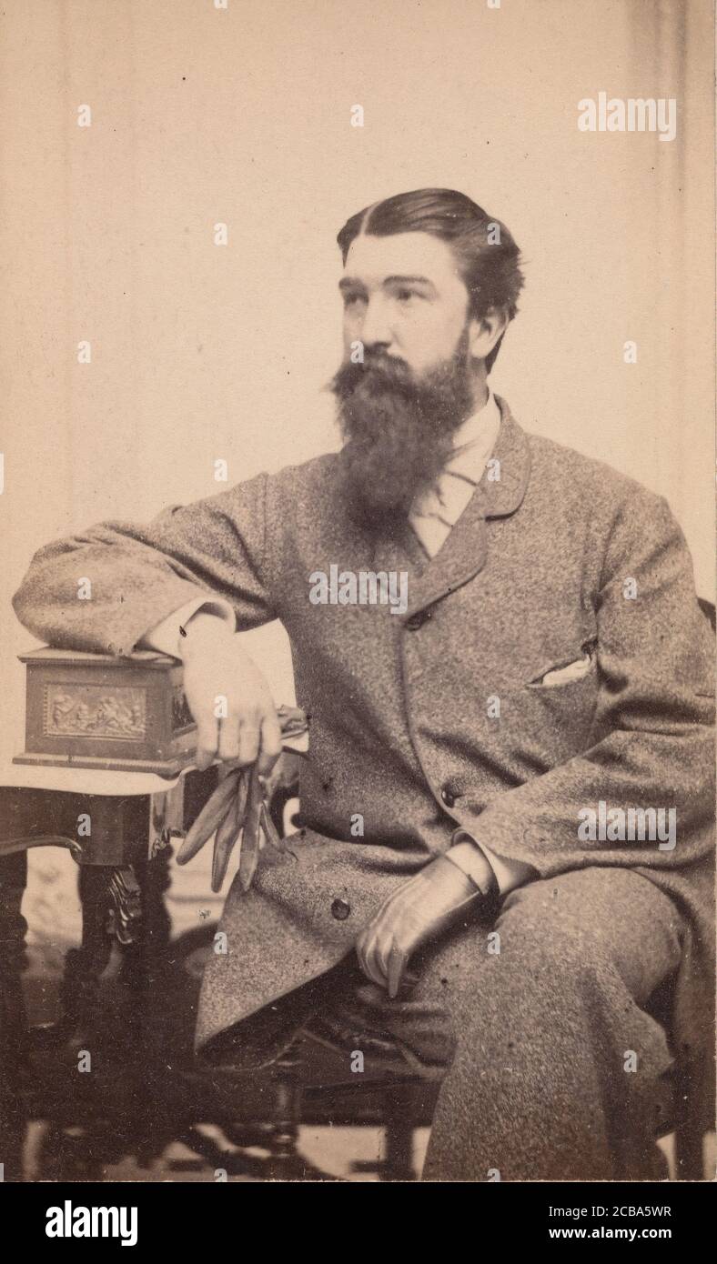 W.O.? Stein, 1860er. Stockfoto