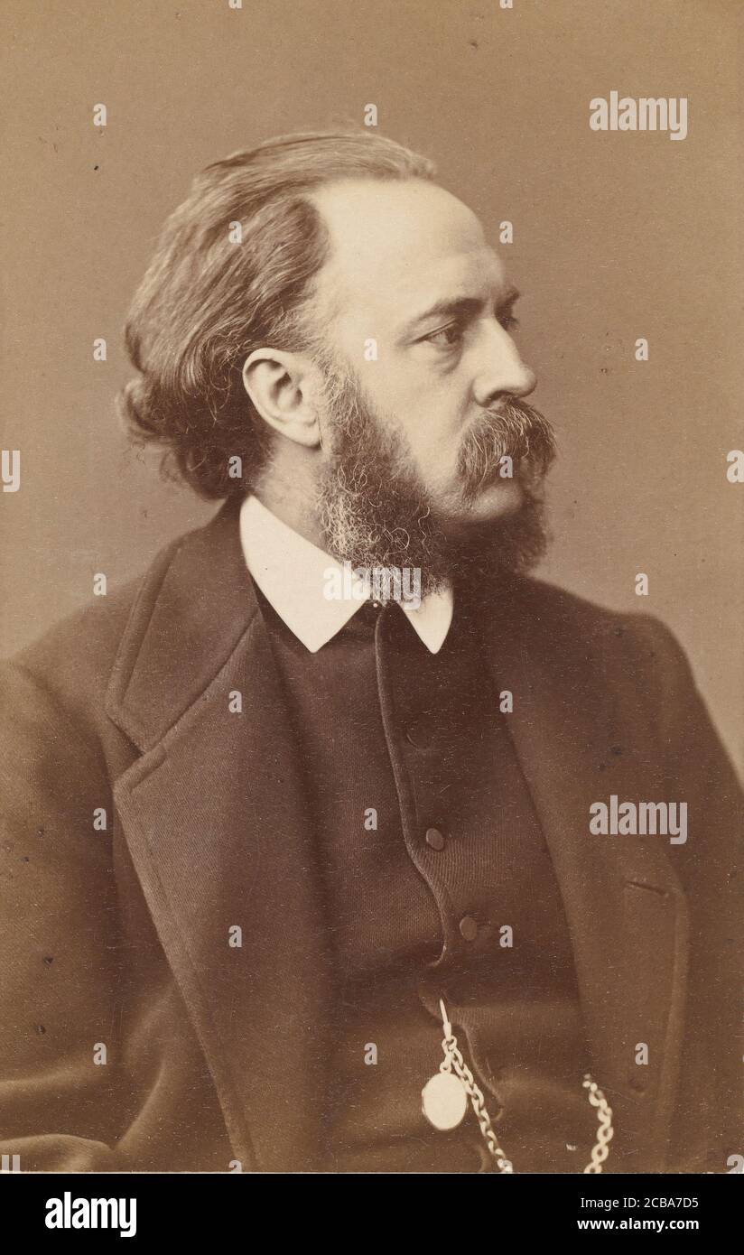 Gustav Karl Ludwig Richter, nach 1867. Stockfoto