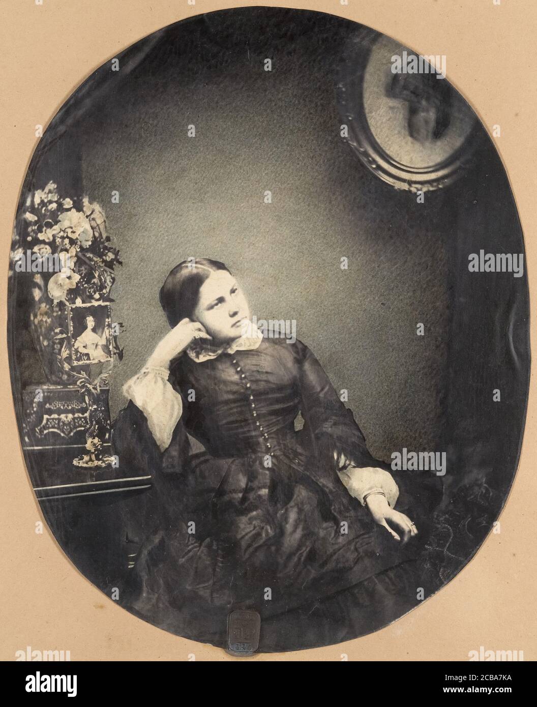 La fille de mon ami de Lille, 1856. Stockfoto
