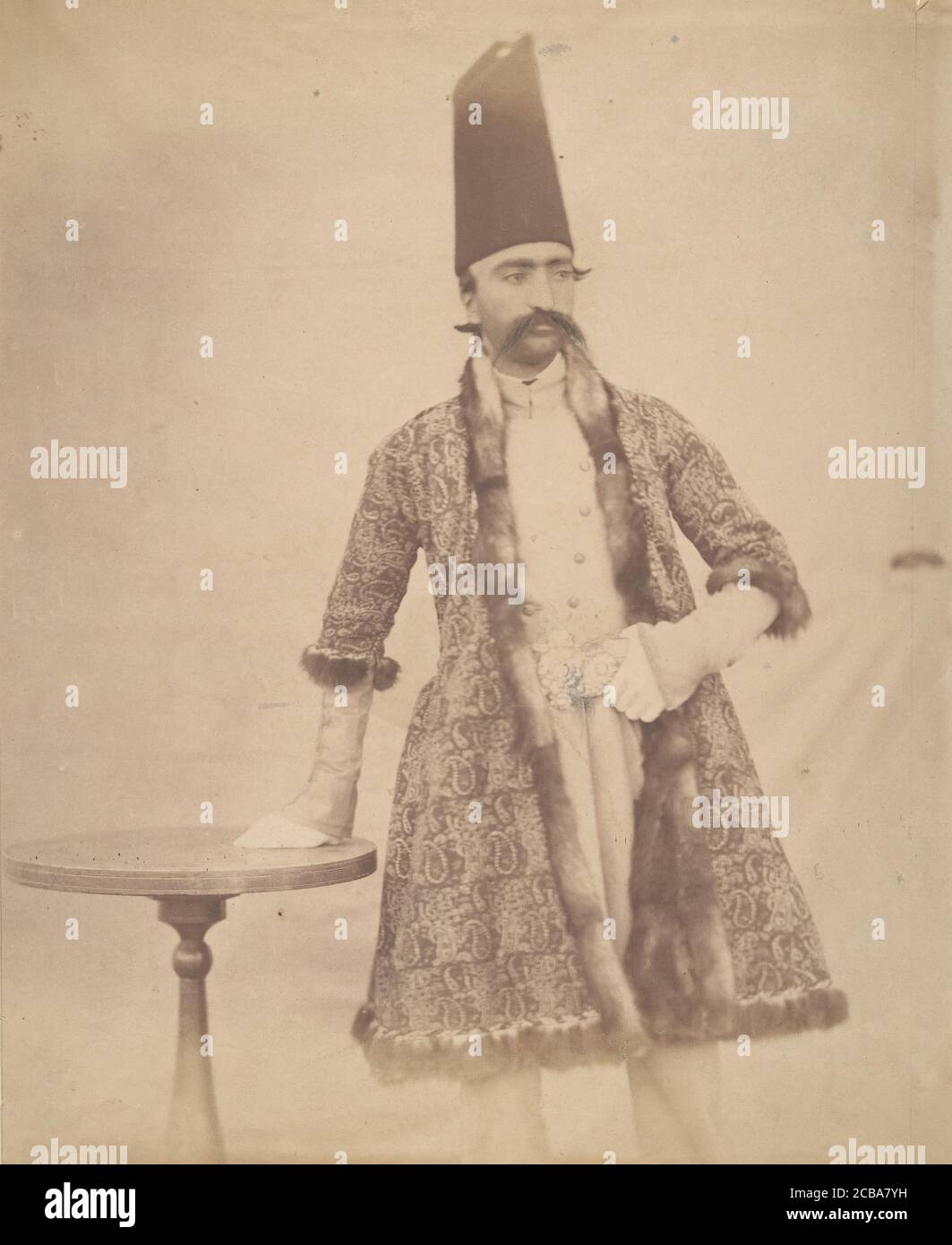 Porträt von nassereddin shah qajar Fotos und Bildmaterial in hoher