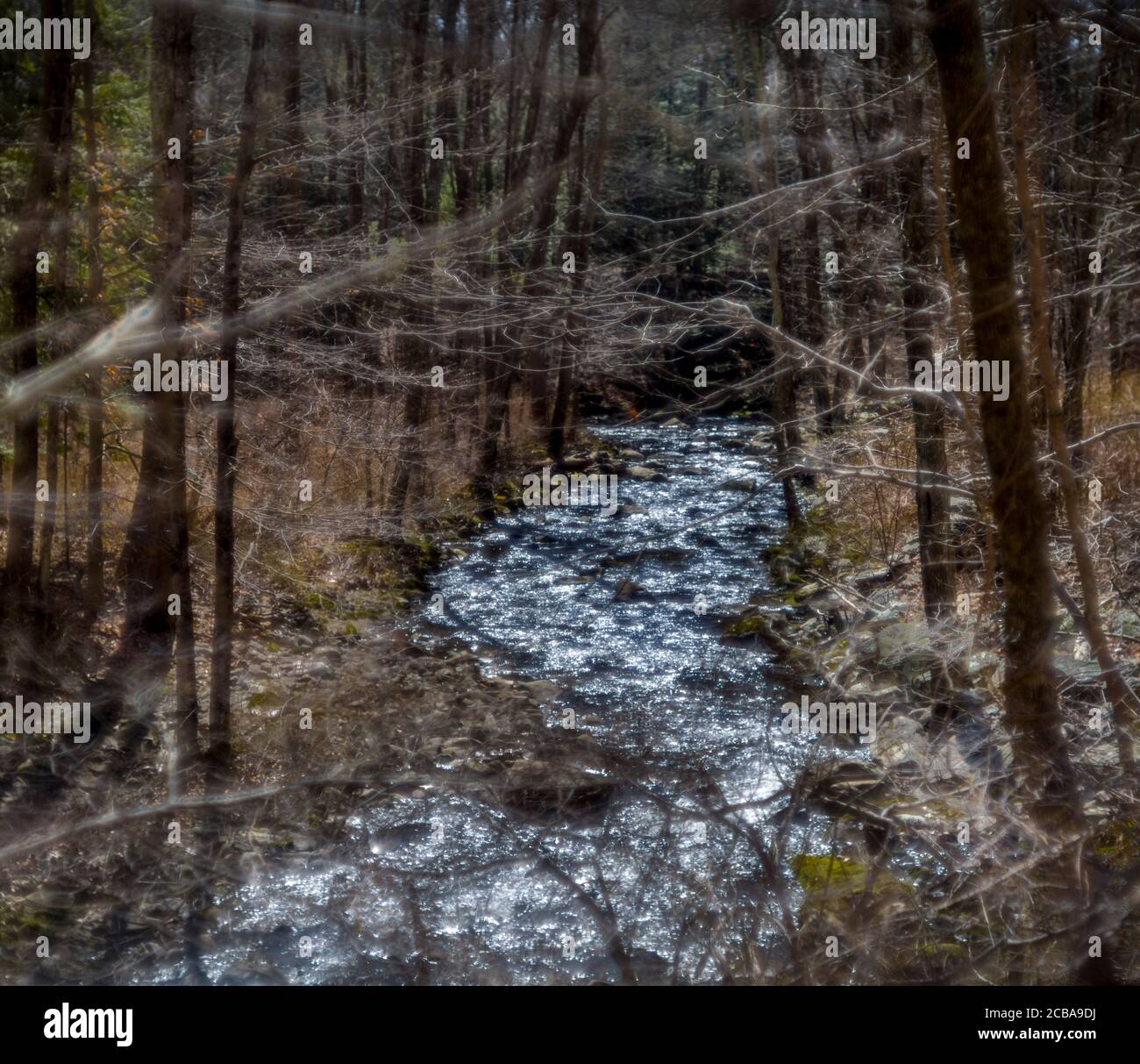 LITTLE RIVER REDDING CONNECTICUT 06896 USA Stockfoto