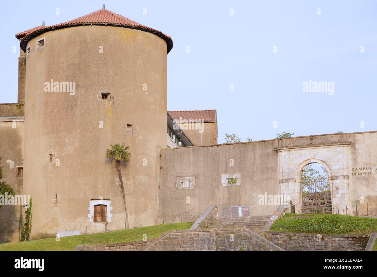 Chateau neuf (neues Schloss) in Bayonne, Frankreich Stockfoto