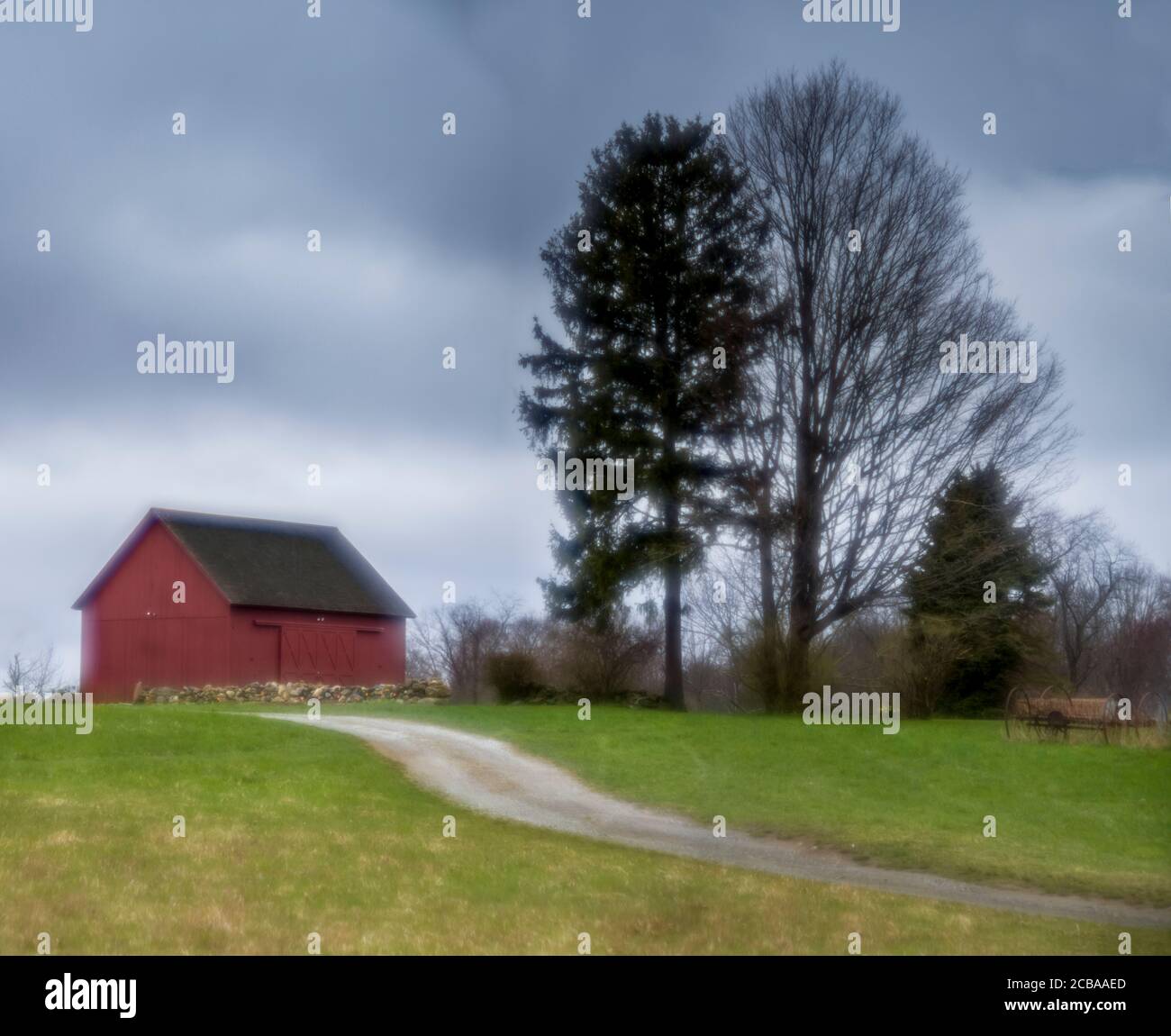 LONETOWN ROAD REDDING CONNECTICUT 06896 USA Stockfoto