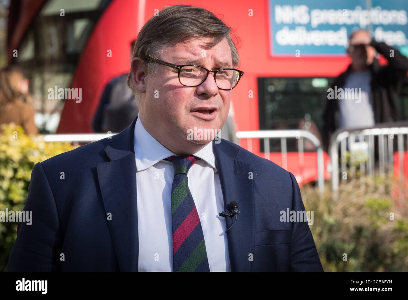 Mark Francois MP, Konservativer Parteipolitiker, ehemaliger Minister, Mitglied des Parlaments, Vorsitzender der Europäischen Forschungsgruppe, Westminster, London Stockfoto