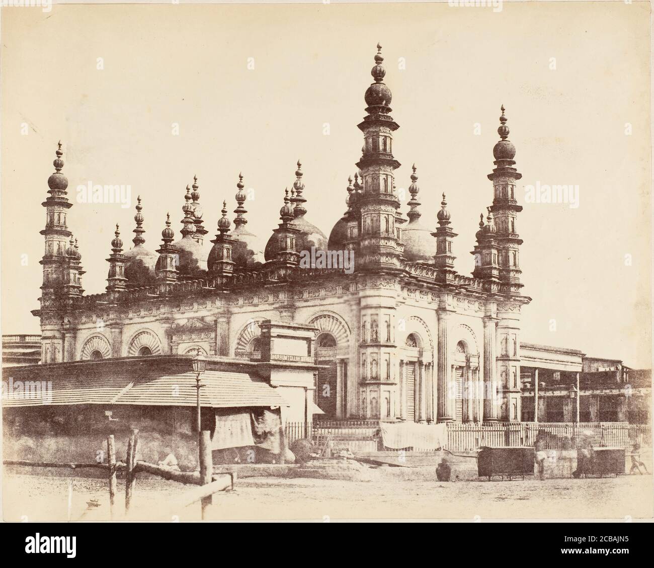 [Ghulam Muhammad Moschee, Kalkutta], 1850er Jahre. Stockfoto