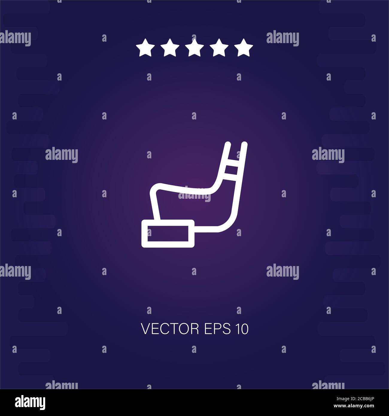 Hockey Puck Vektor-Symbol moderne Illustration Stock Vektor