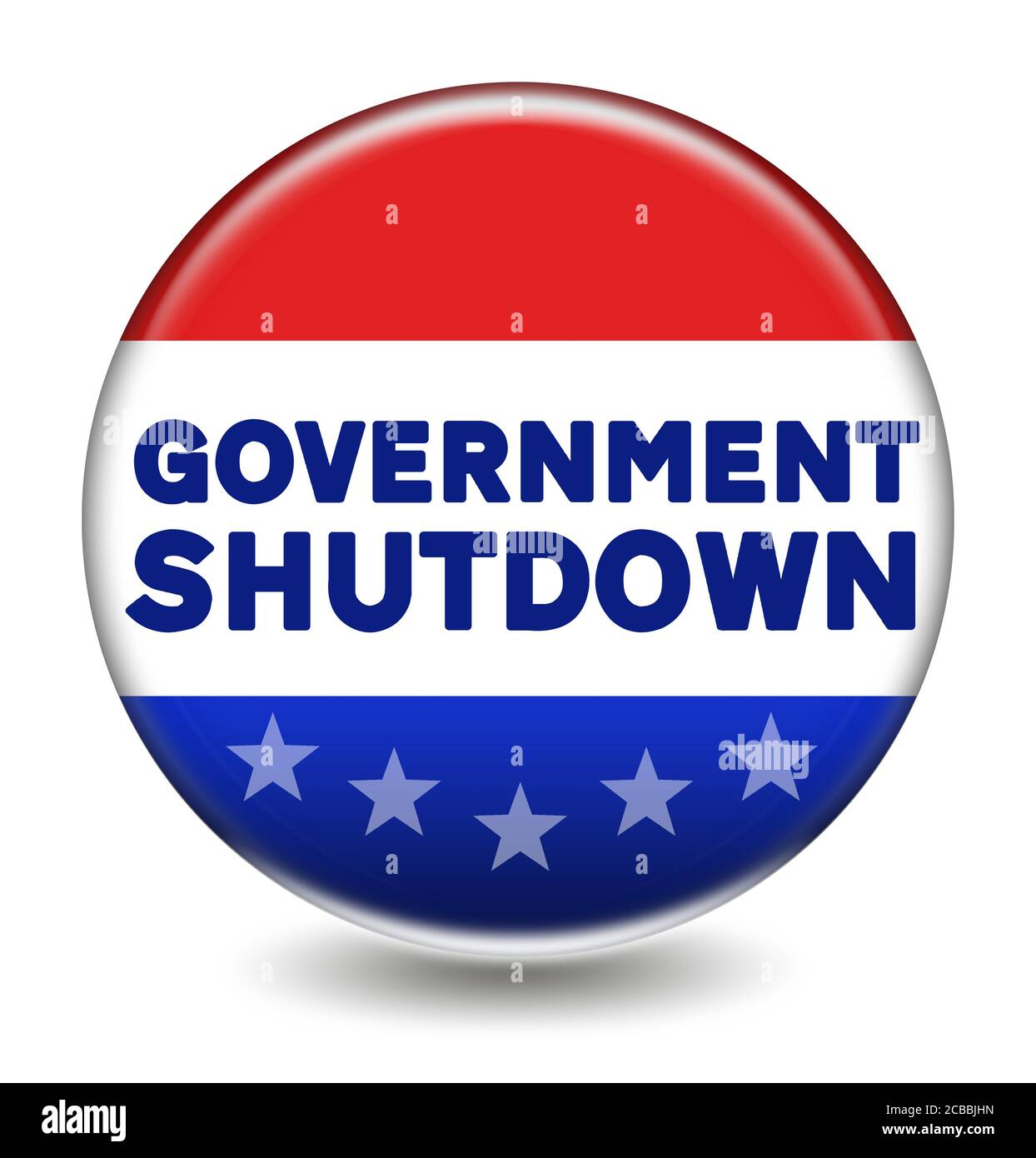 Government Shutdown Stockfoto