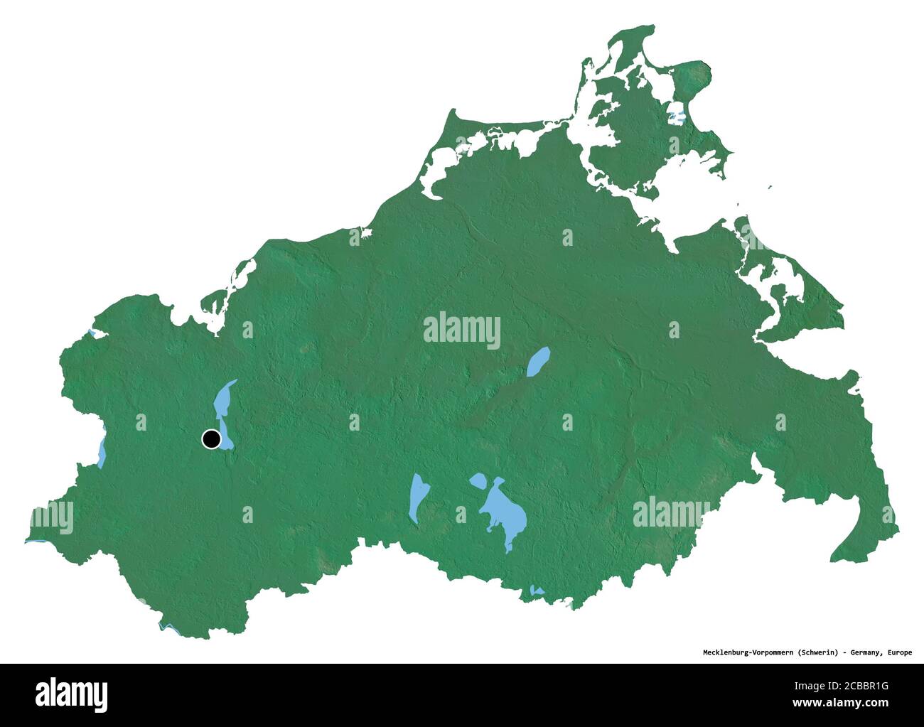 Mecklenburg Vorpommern Karte Stockfotos und -bilder Kaufen - Alamy
