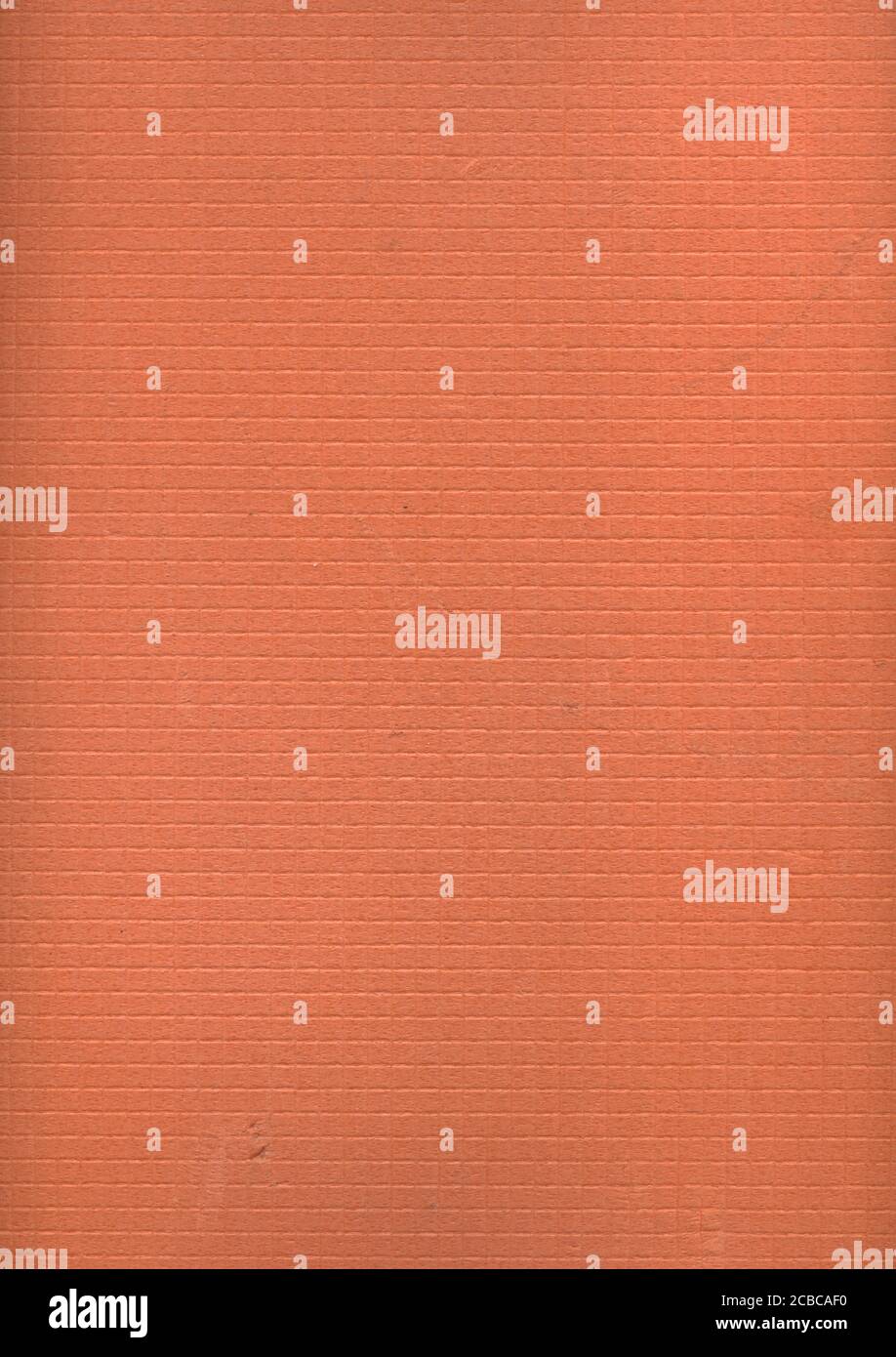 Orange Muster. Textur aus Polyvinylchlorid Leinwand Stockfoto