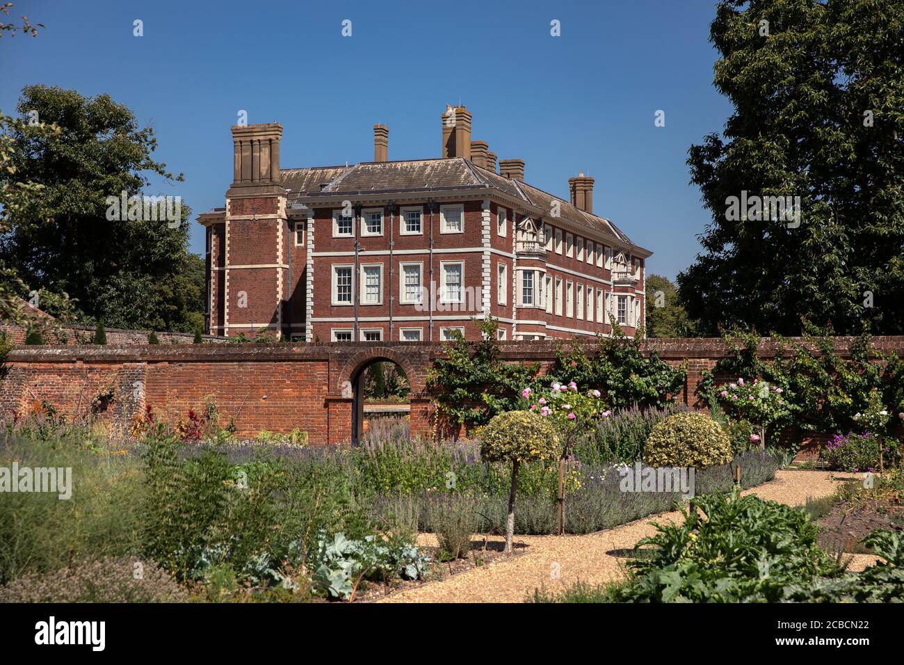 Ham House and Gardens, Richmond, London, Großbritannien Stockfoto