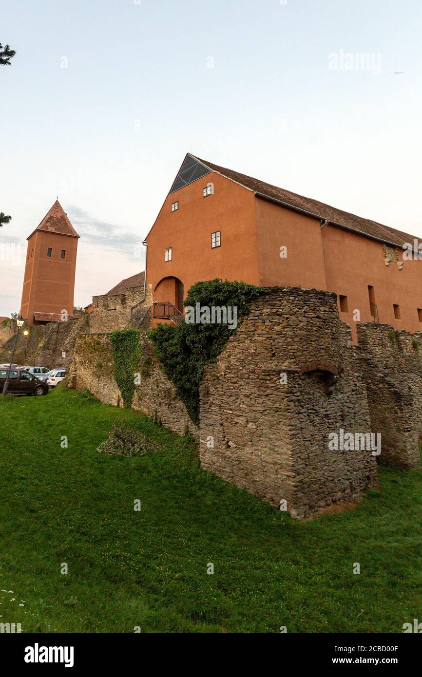 Schloss Jurisik in Koszeg, Ungarn. Stockfoto