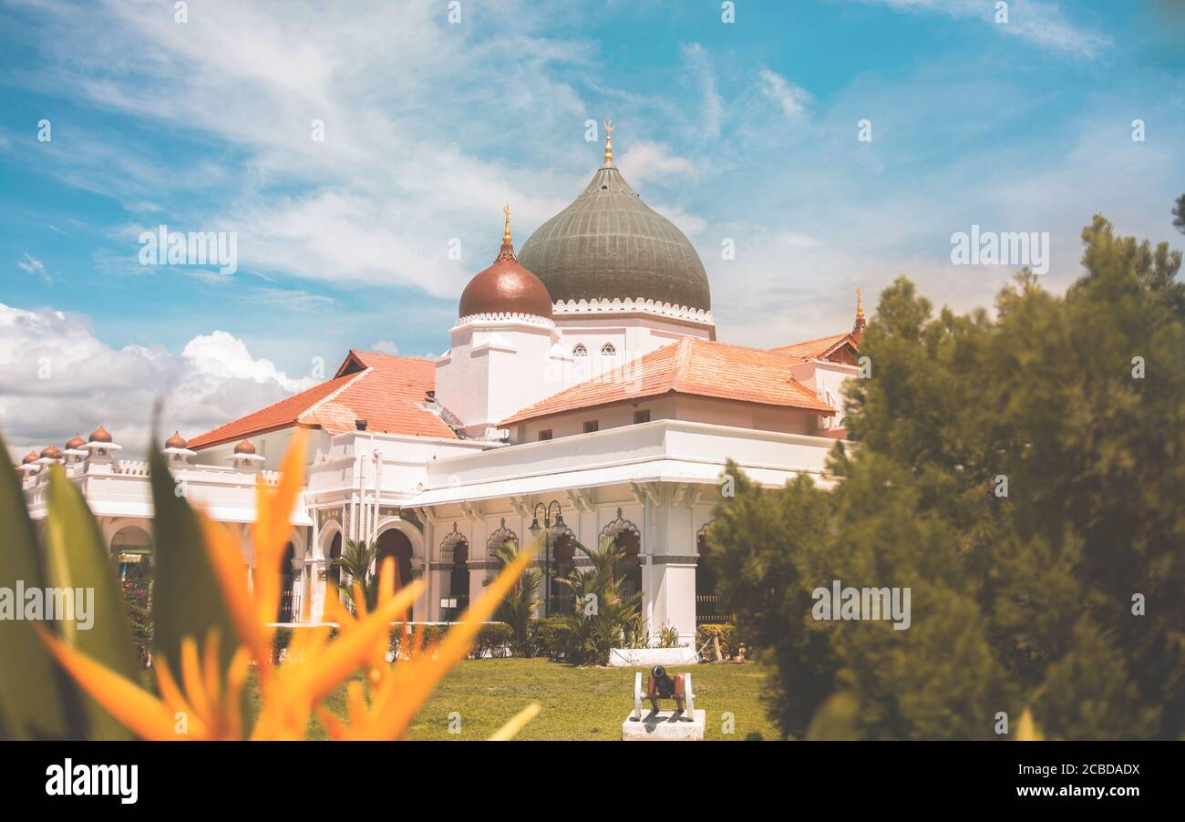 Masjid Kapitan Keling, Georgetown, Penang. Stockfoto