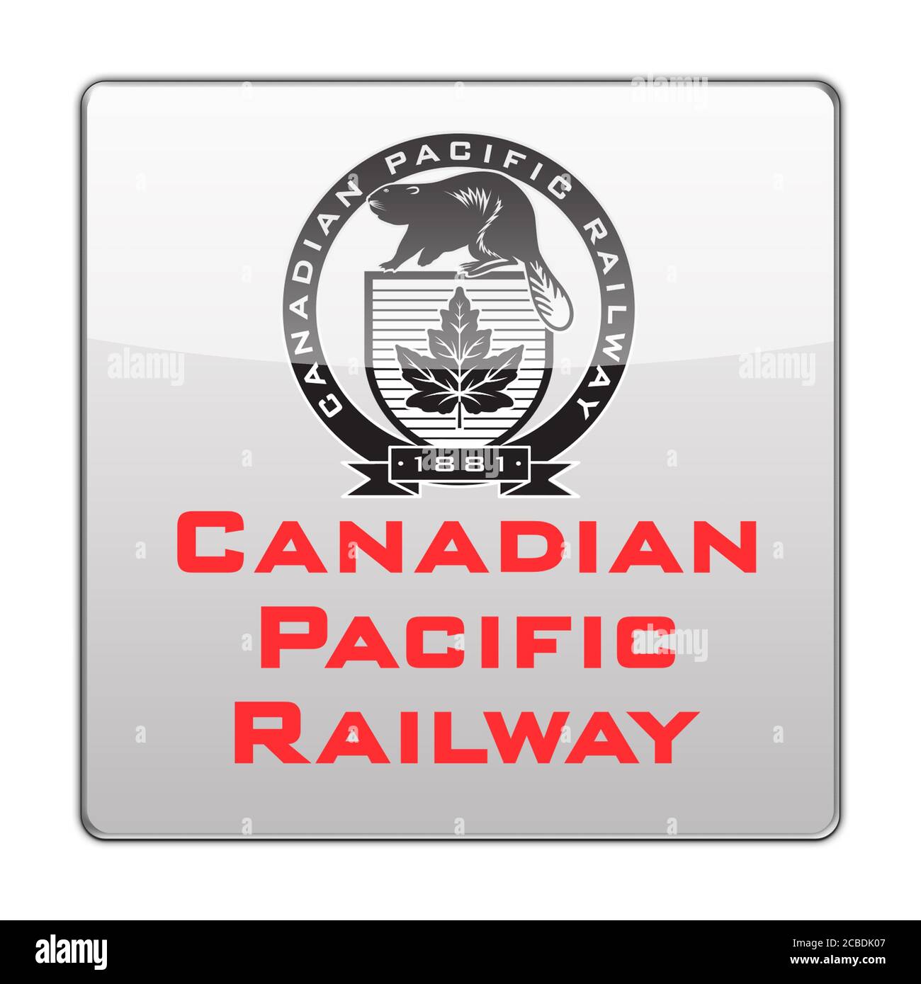 Canadian Pacific Railway Stockfoto