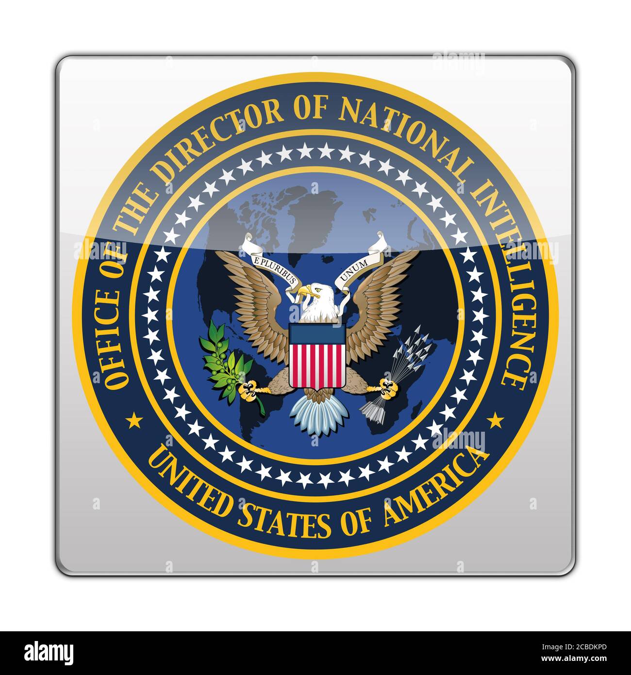 Direktor der nationalen Intelligenz-Symbol Stockfoto
