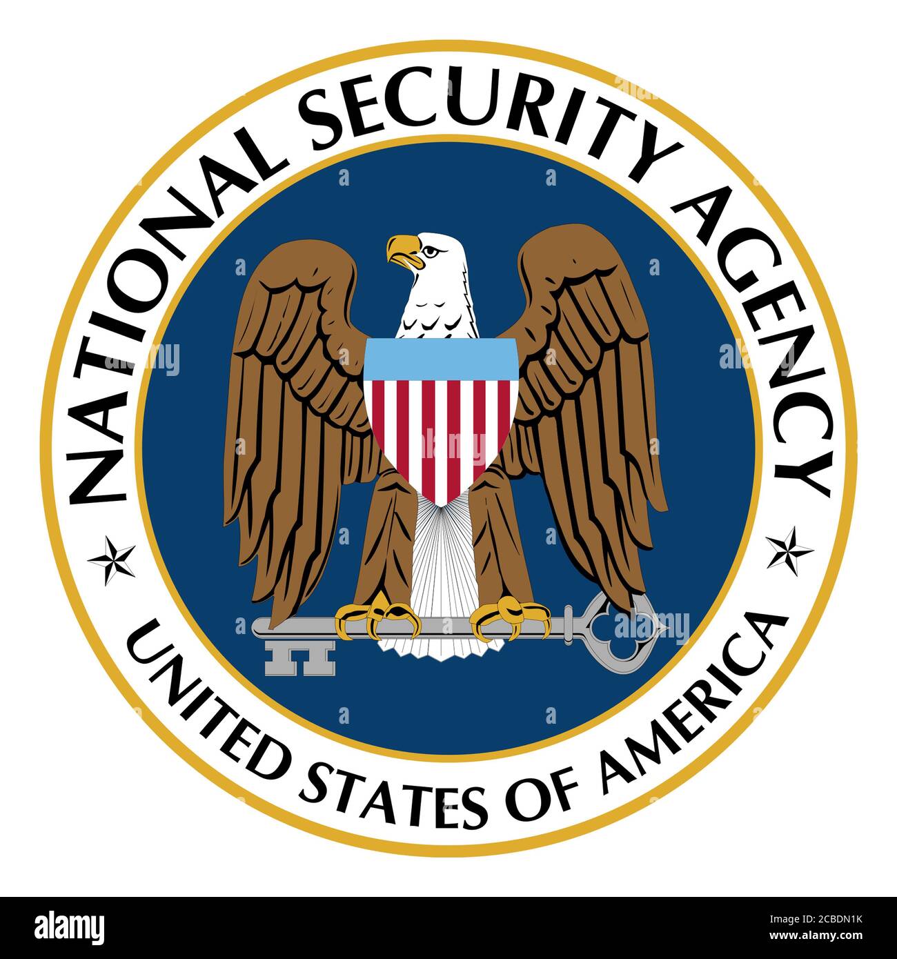 NSA - National Security Agency Stockfoto