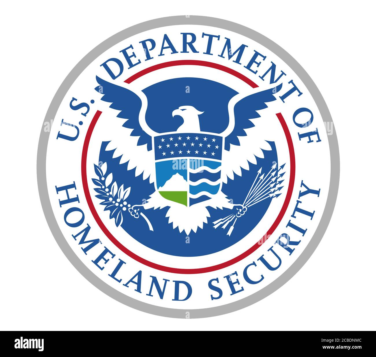 United States Department of Homeland Security-Logo-Symbol Stockfoto