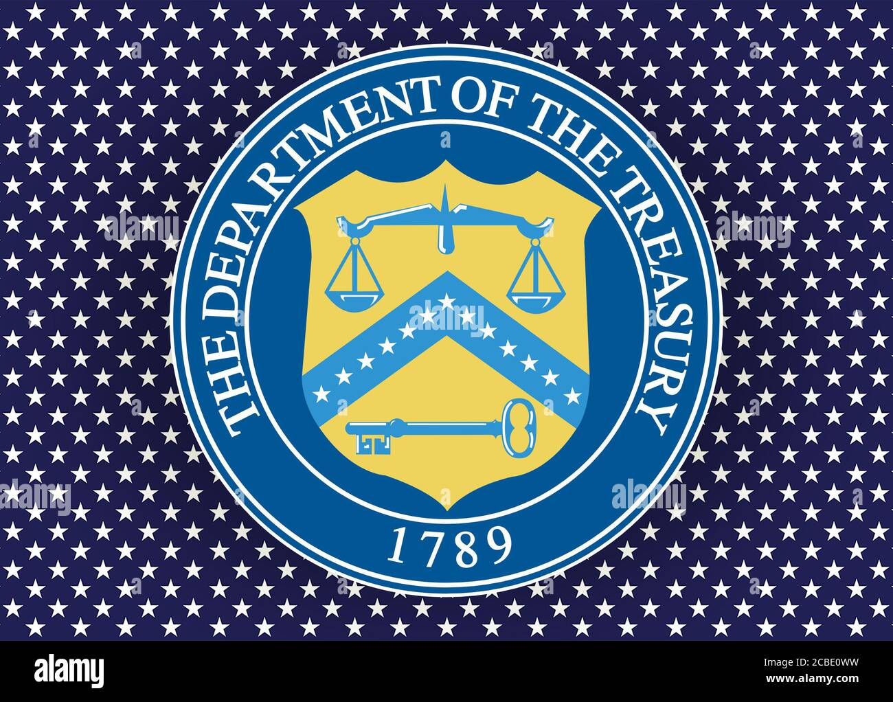 United States Department of the Treasury Stockfoto