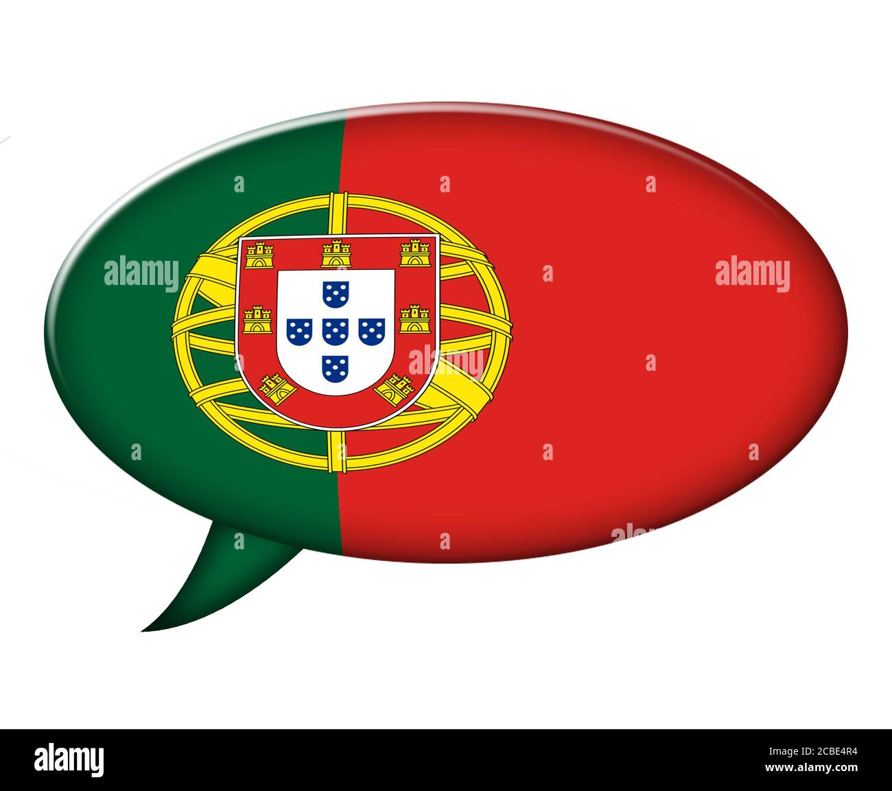 Sprechen Sie Portugiesisch Stockfoto