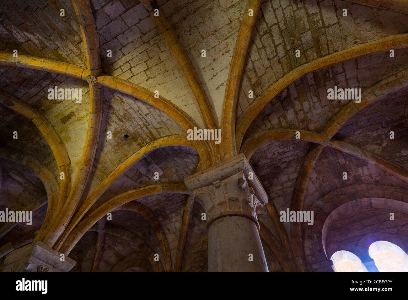 Le Thoronet Abbey, L'Abbaye du Thoronet, Departement Var, Zisterzienserarchitektur, Provence, Frankreich, Europa Stockfoto