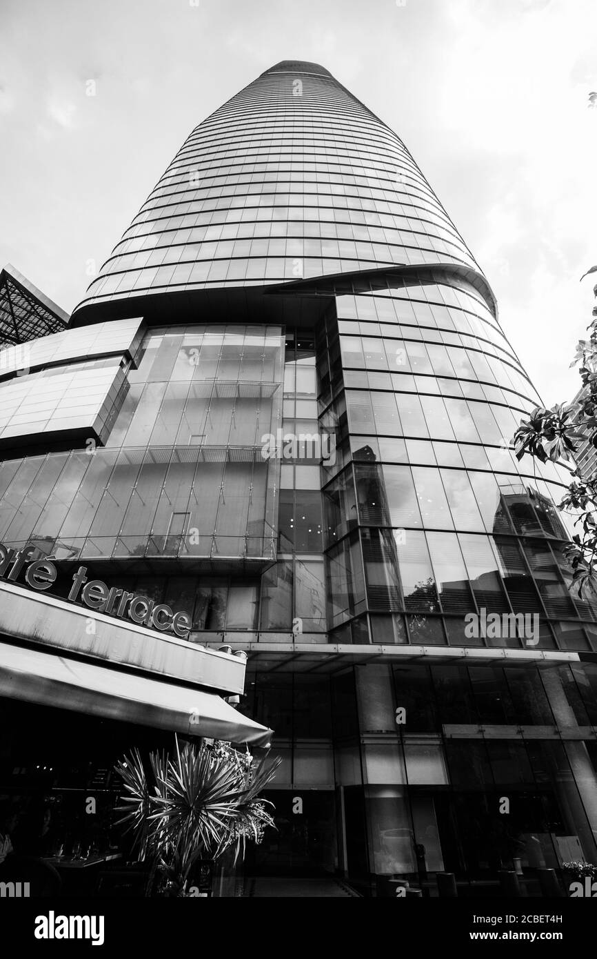 SAIGON, VIETNAM - 12. Nov 2019: Der Bitexco Financial Tower in Ho Chi Minh City Stockfoto