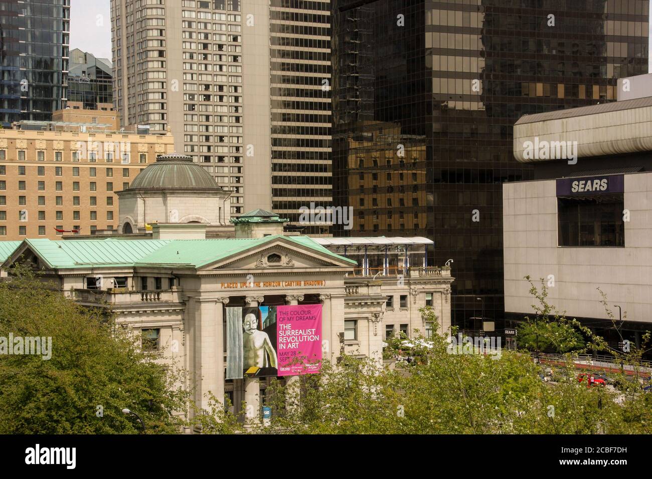 Vancouver Stadtzentrum, Kanada Stockfoto