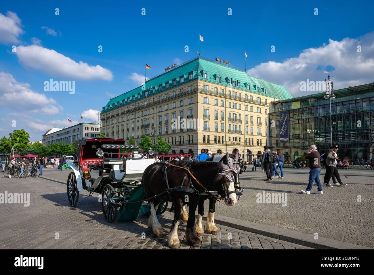 Hotel Adlon in Berlin Deutschland Stockfoto