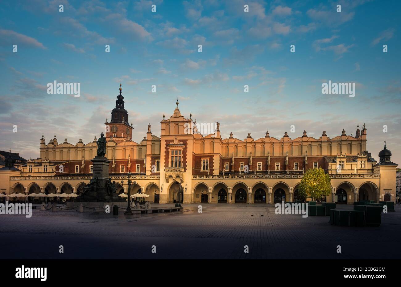 Krakau - Altstadt - Tuchhallen - Polen Stockfoto