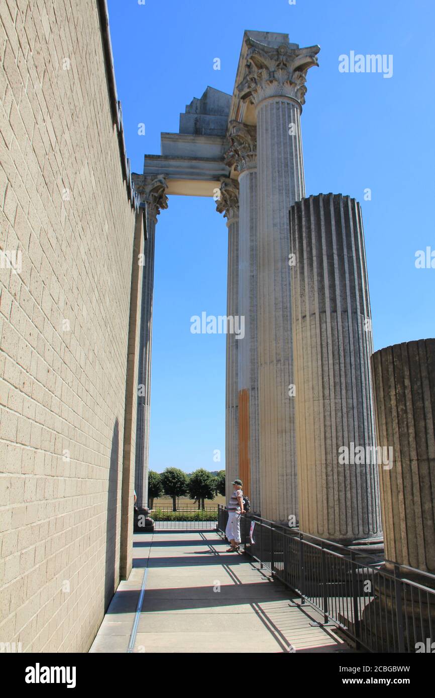 Archäologischer Park Xanten in Deutschland Stockfoto