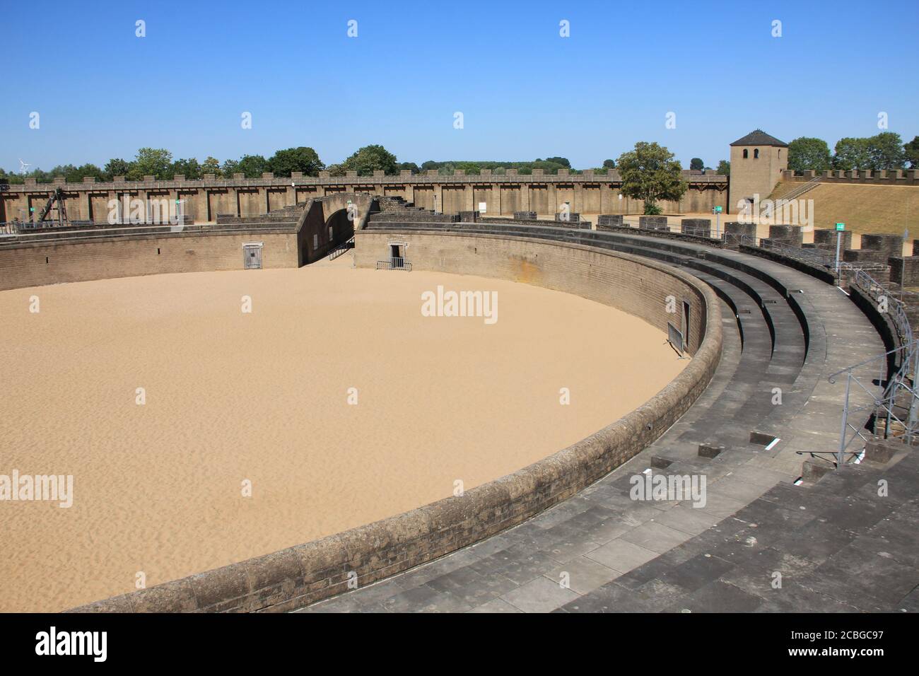 Archäologischer Park Xanten in Deutschland Stockfoto