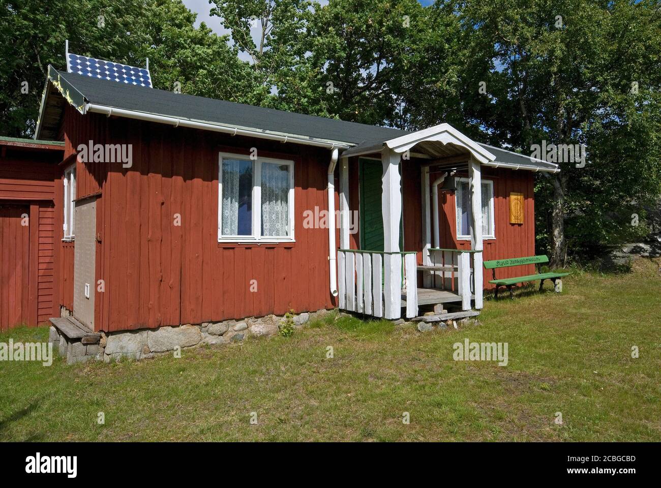 Styrsö Sockens Hembygdsförening Museum (Gemeindeverband von Styrso) auf der Insel Styrso, Gothenburg Archipel, Schweden Stockfoto