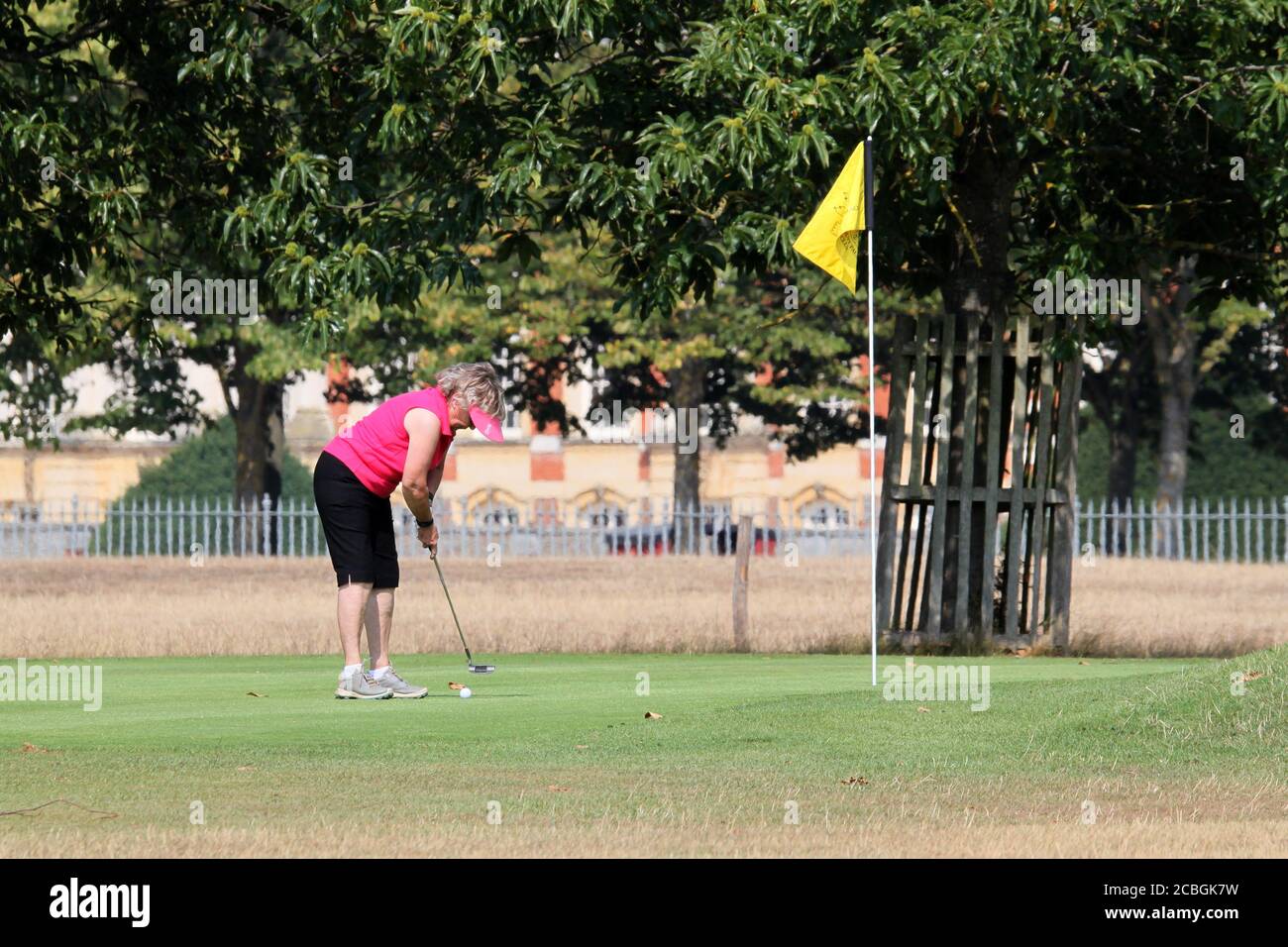 Hampton Court Palace Golf Club, Home Park, Hampton Court, East Molesey, Surrey, England, Großbritannien, Großbritannien, Großbritannien, Europa Stockfoto