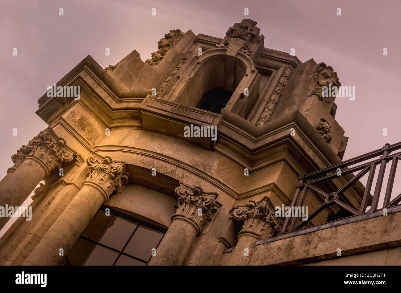 Das Ashton Memorial im Williamson Park Stockfoto