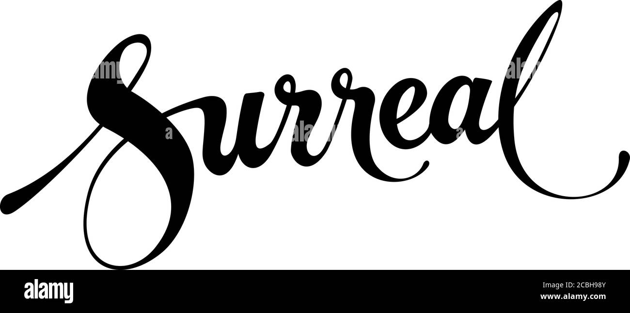 Benutzerdefinierter Kalligraphie-Text Stock Vektor