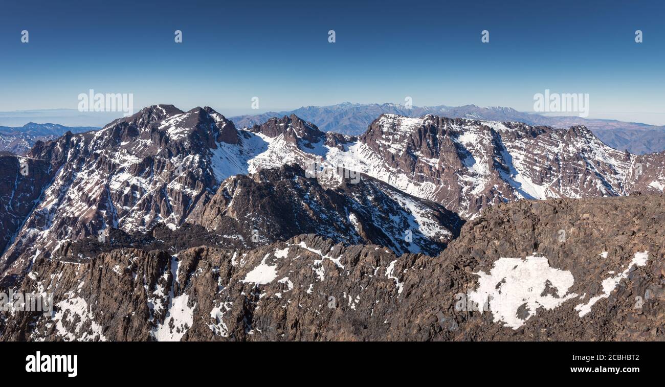 Montreux-Berge Stockfoto