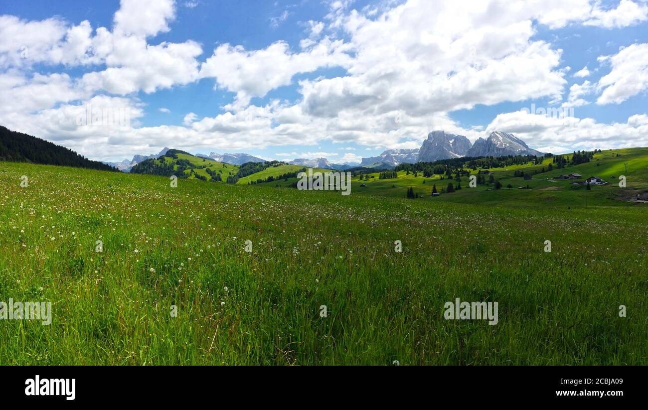 Seiser Alm, Südtirol Stockfoto